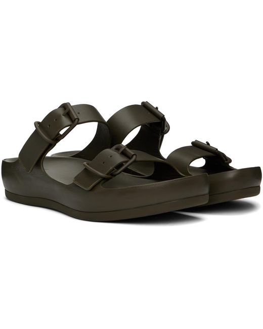 メンズ Ecco Natacha Ramsay-leviエディション カーキ サンダル Black