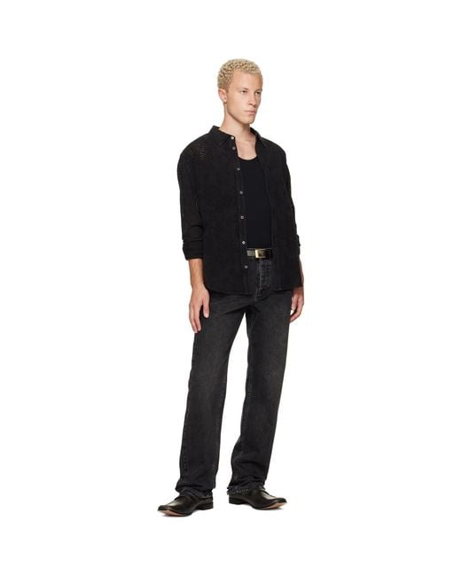 Isabel Marant Black Jude Jeans for men