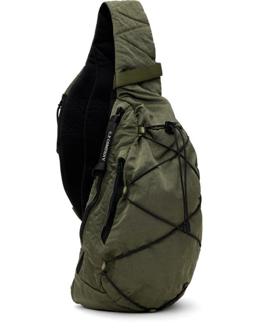 14時までの注文で即日配送 C.P. COMPANY カーキ Nylon B クロスボディ