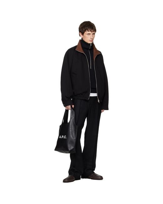A.P.C. Black Ninon Small Tote