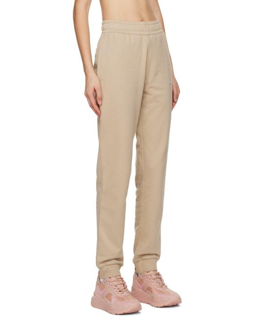 Burberry Beige Three-pocket Lounge Pants in Natural | Lyst