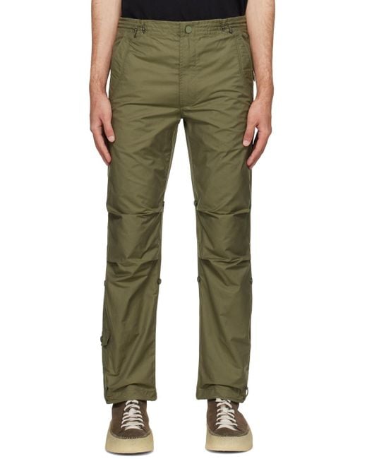 Pantalon kaki à cordons snocord® Maharishi pour homme en coloris Green