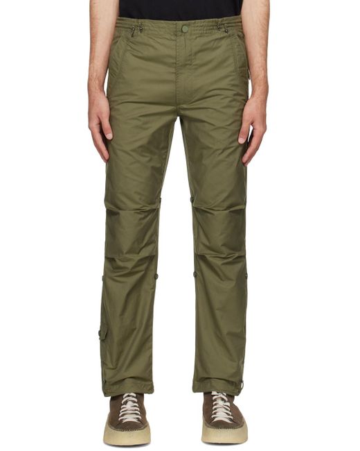 Maharishi Green Snocord Trousers for men