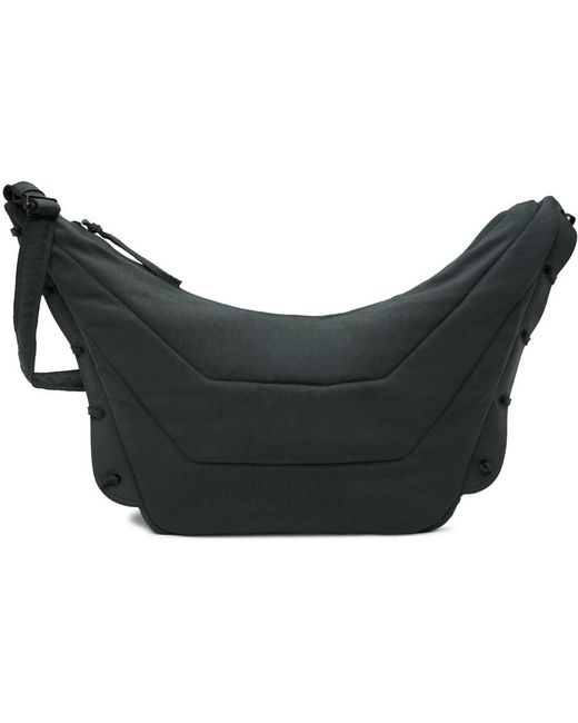 Lemaire Black Large Soft Game Bag for men
