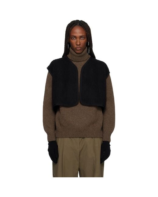Baserange Black Capas Vest