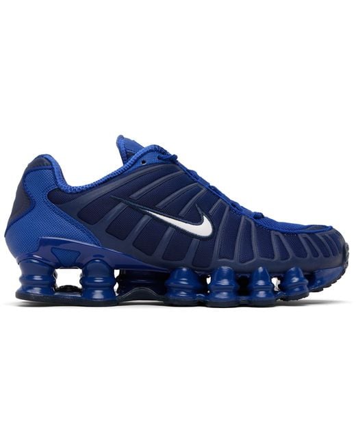 Nike Blue Shox Tl Sneakers