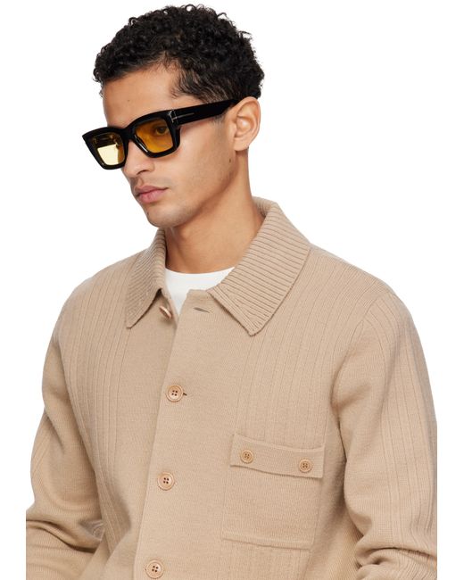 Tom Ford メンズ ブラック Ilias サングラス 【公式通販】
