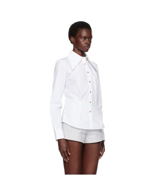 Vivienne Westwood White Violin Shirt