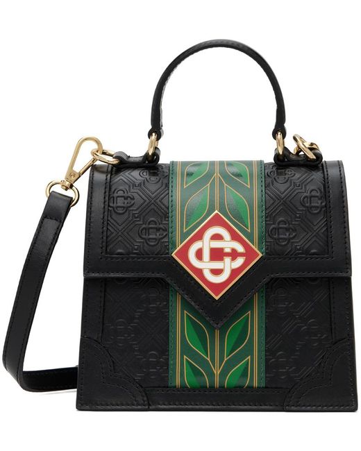 Casablanca Black Mini Jeanne Bag