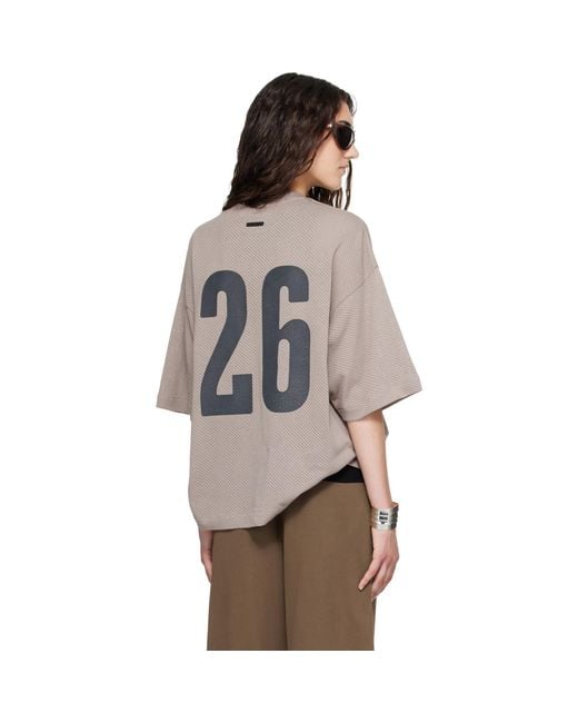 Fear Of God Gray Taupe Merch T-Shirt