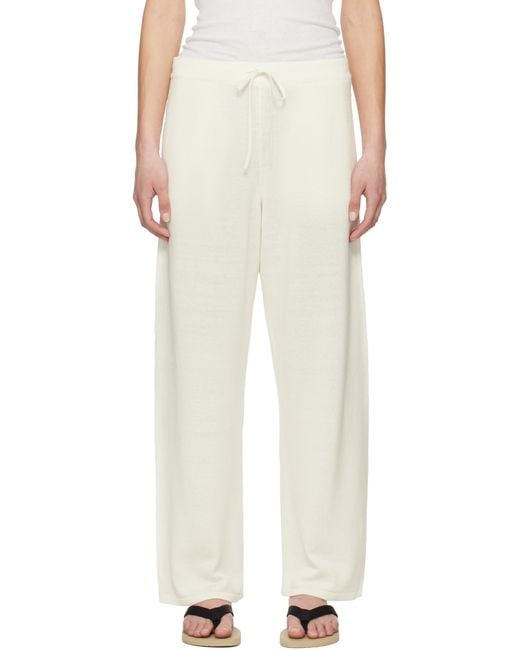 The Row ホワイト Jory トラウザーズ White