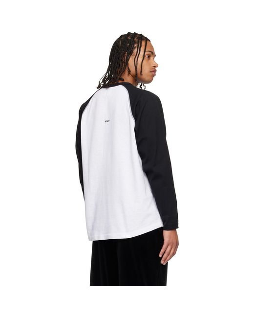 (w)taps Black Ian Ls T-Shirt for men