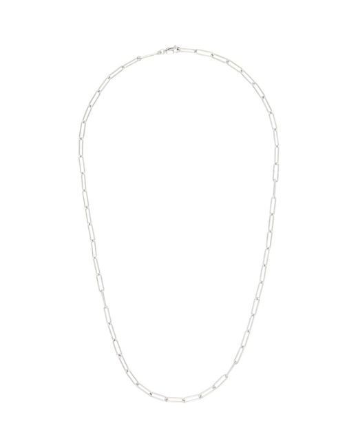 Tom Wood White Box Chain Necklace for men