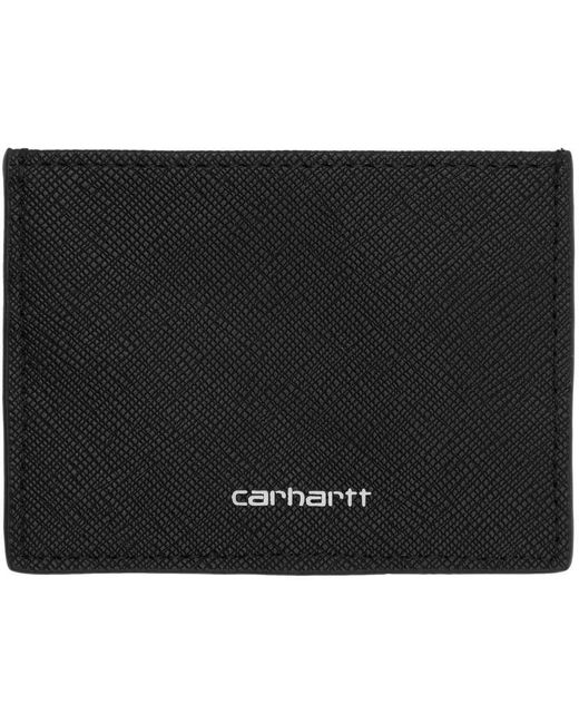 Carhartt WIP Coated Card Holder in Black for Men | Lyst