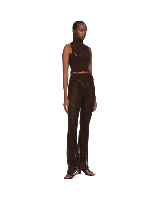 Isa Boulder Black Acrylic Lounge Pants