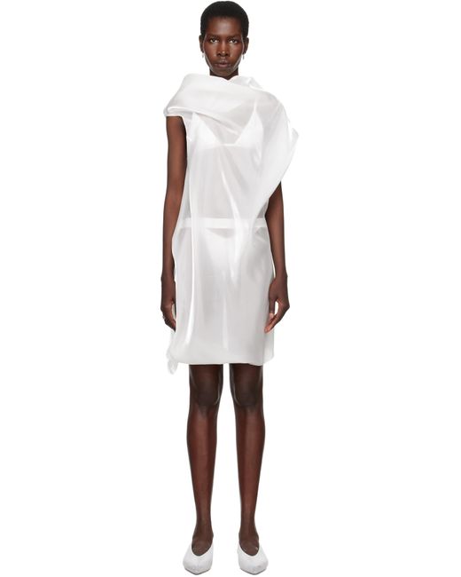 Issey Miyake Black Ssense Exclusive Bridal Capsule Eau Minidress