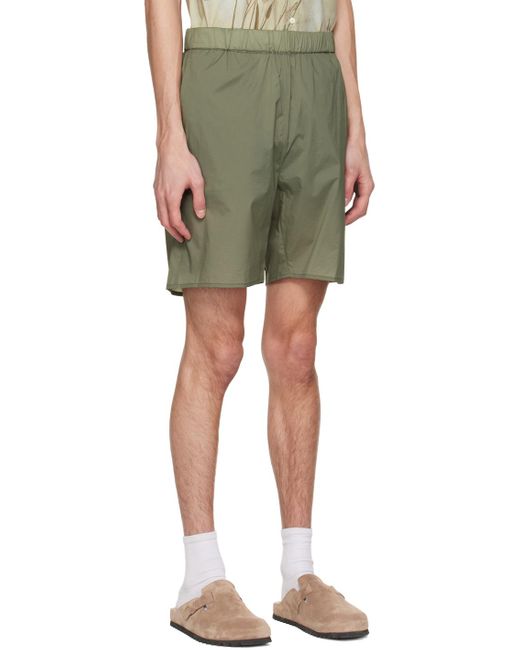 Norse Projects Green Poul Shorts for men