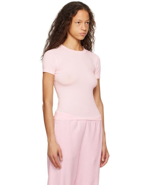 T-shirt rose - new vintage Skims en coloris Pink