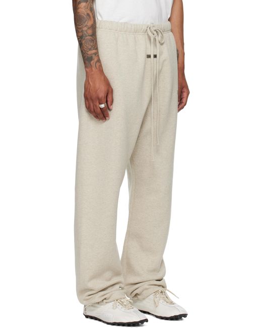 Fear Of God Natural Relaxed Fleece Sweatpants for men
