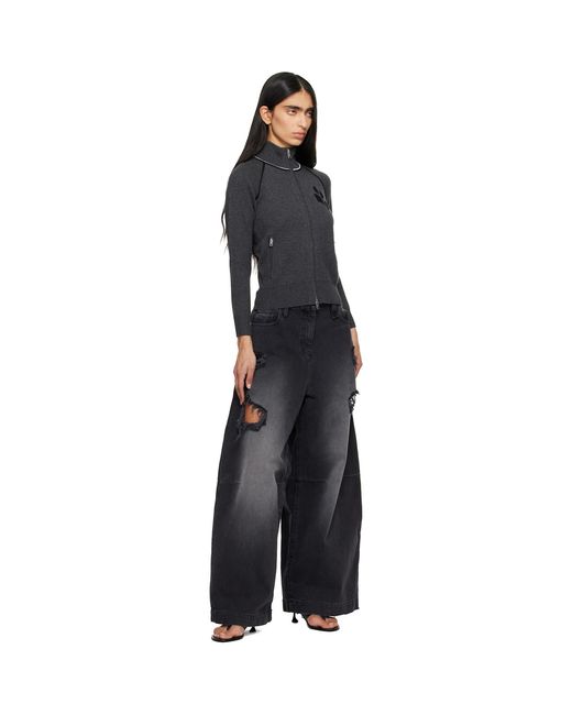 Isabel Marant Black Lanya Cardigan Jacket