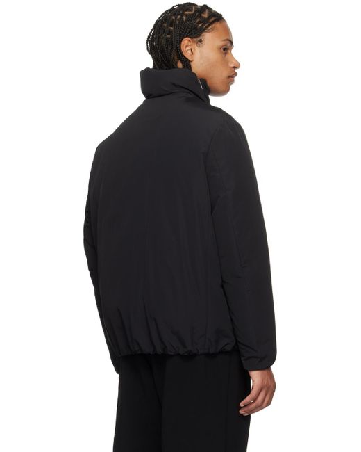 Attachment Black Offset Down Jacket for men