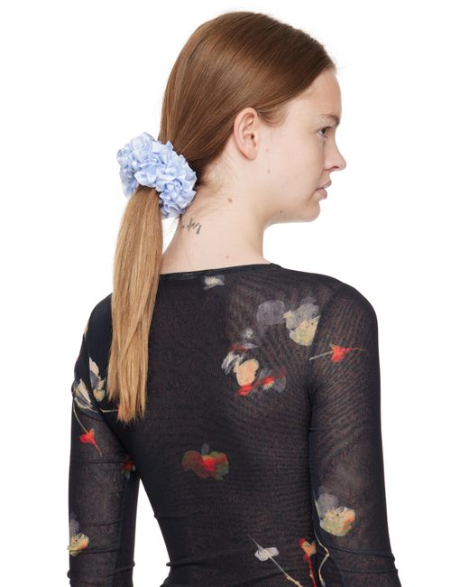 Maryam Nassir Zadeh ブルー Carnation シュシュ Blue