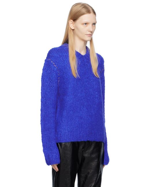 Acne Blue Mix Sweater