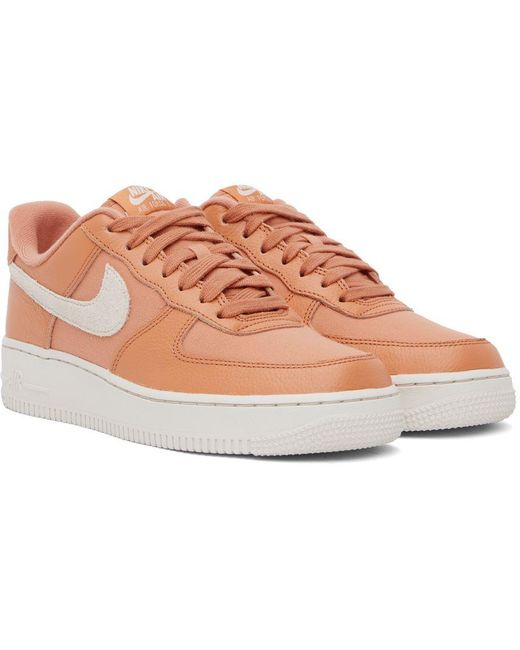 white black and orange air force 1