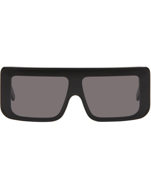 Rick Owens Black Hollywood Documenta Sunglasses