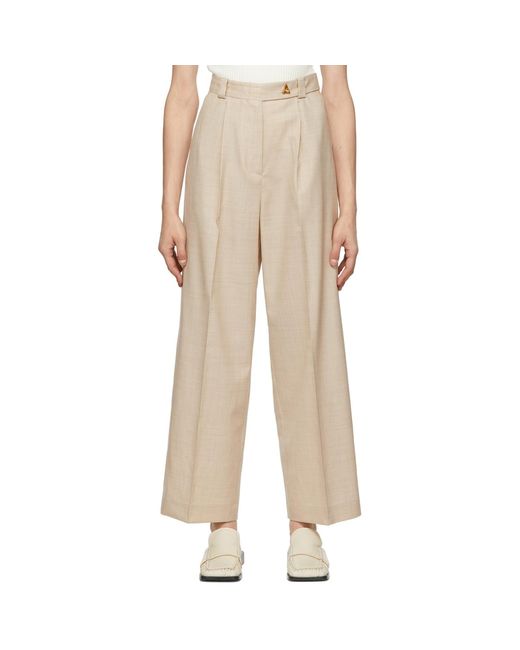 Aeron Natural Beige Manuela Trousers
