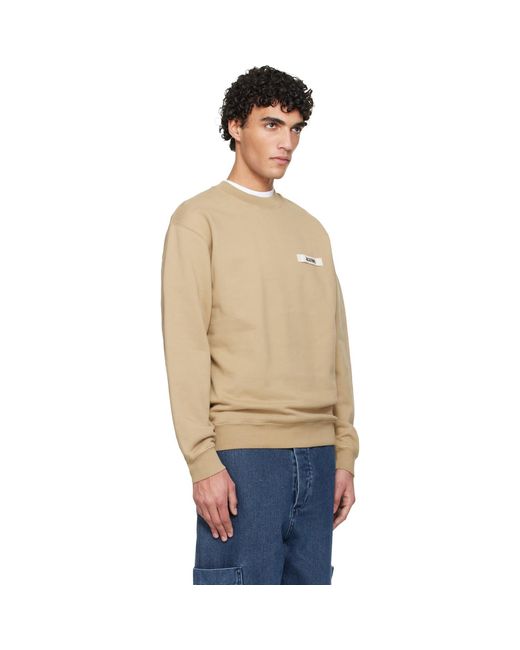 Jacquemus Blue La Croisière 'The Gros Grain' Sweatshirt for men