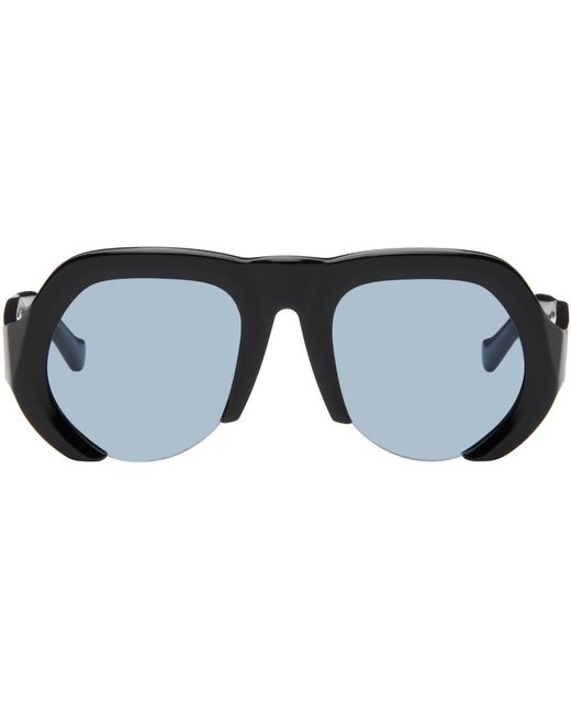 Grey Ant Black Ant Ssense Exclusive Sphere Sunglasses for men