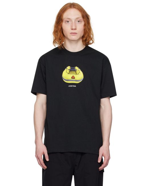 Nike Black Printed T-shirt for men