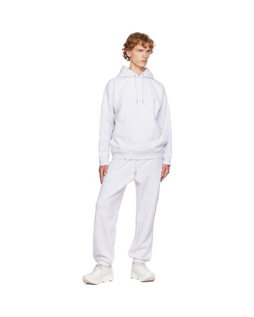 On Shoes White 'Club Collective' Hoodie for men