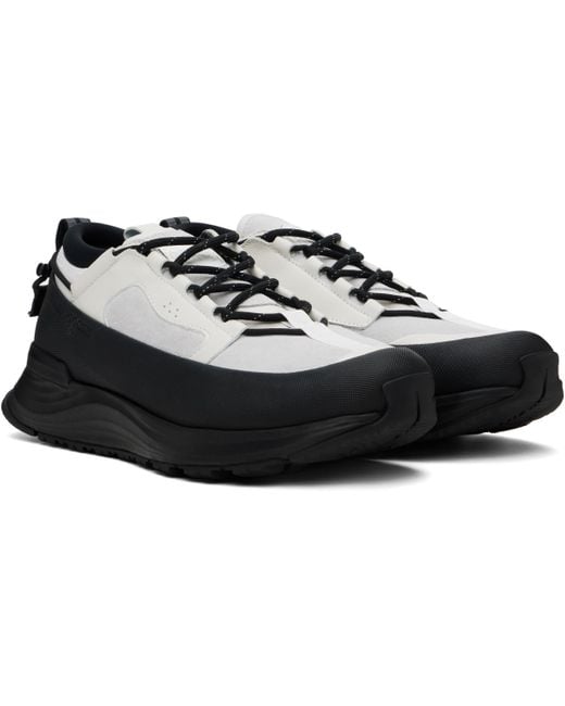 Canada Goose Black Glacier Trail Sneakers for men