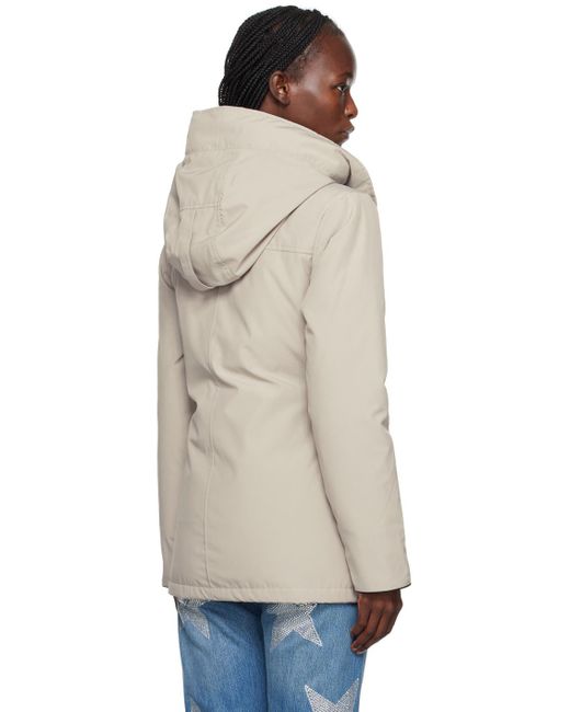 Canada Goose Natural Beige Lynnwood Down Jacket