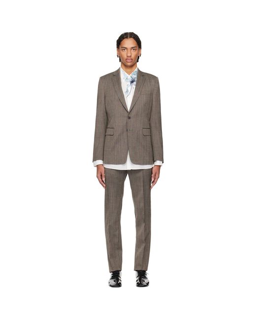 Dries Van Noten Black Slim-Fit Suit for men