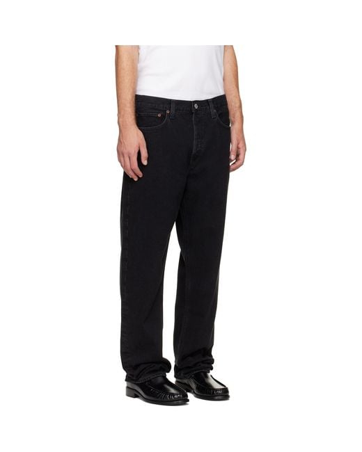 Agolde Black 90's Jeans for men