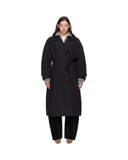 Moncler Genius Black Moncler X Ee72 Zake Trench Coat