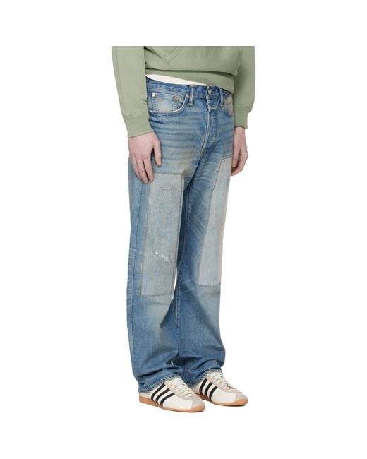 RRL Vintage 5-Pocket Midlands Selvedge Jeans in Blue for Men | Lyst