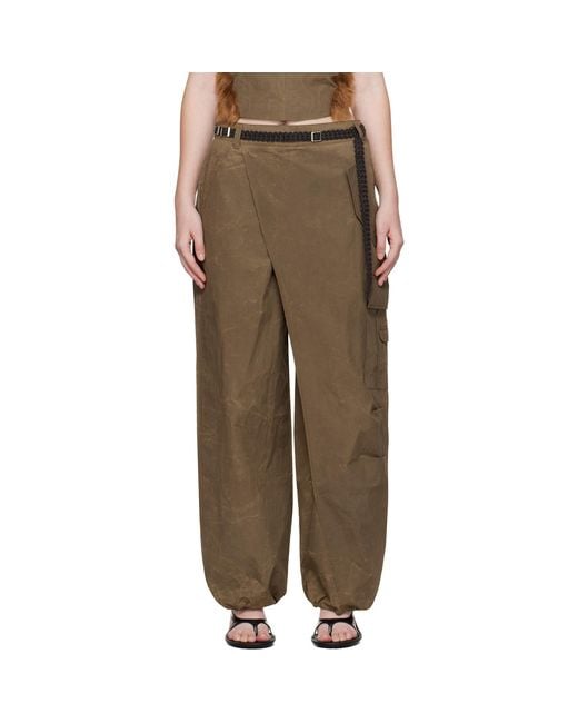 ANDERSSON BELL Multicolor Wrap Cargo Pants