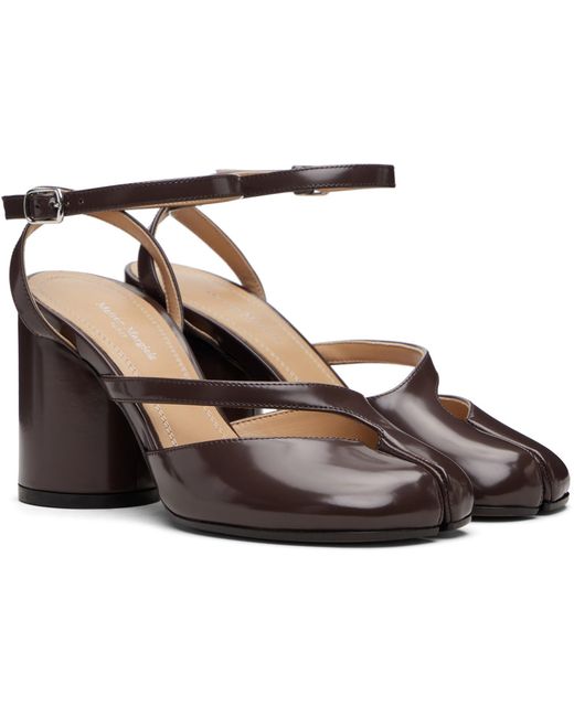 Maison Margiela Black Tabi Pump Heeled Sandals