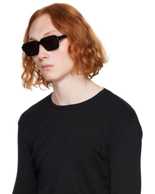 Saint Laurent Black Sl 611 Sunglasses for men
