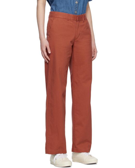 Levi's Red Orange baggy Trousers