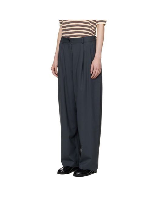 Cordera Black Tailored Masculine Trousers