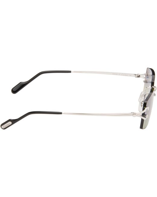 Cartier Black Classic C Motif Sunglasses