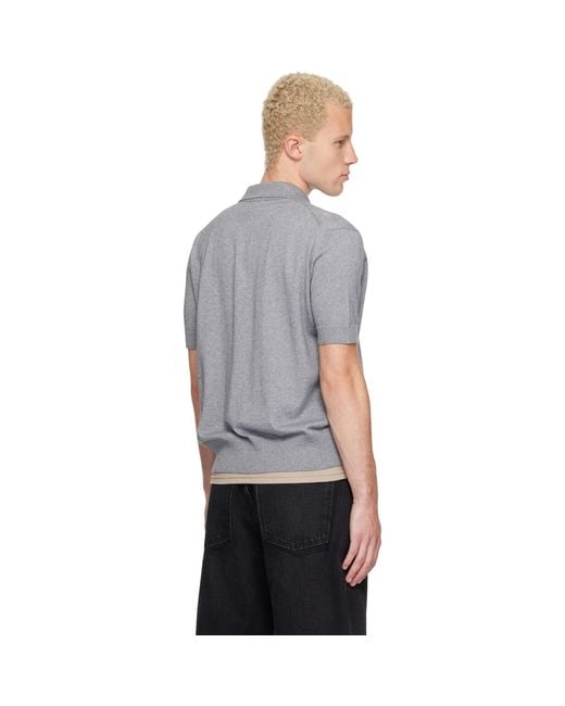 Vivienne Westwood Gray Mark Polo for men