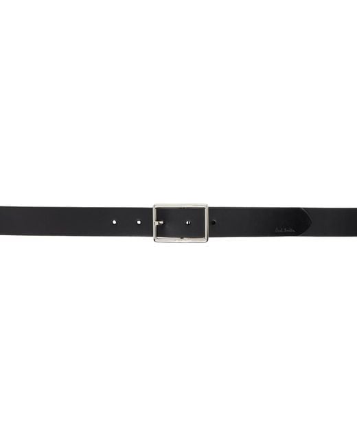 Paul Smith Black C2f Reversible Belt for men