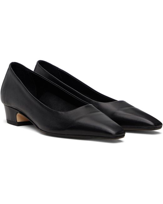 Aeyde Black Rory Heels