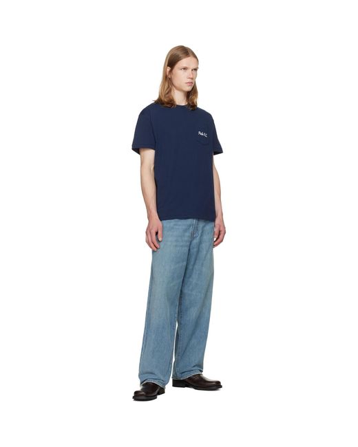 Polo Ralph Lauren Blue Classic Fit Polo Bear Jersey T-Shirt for men